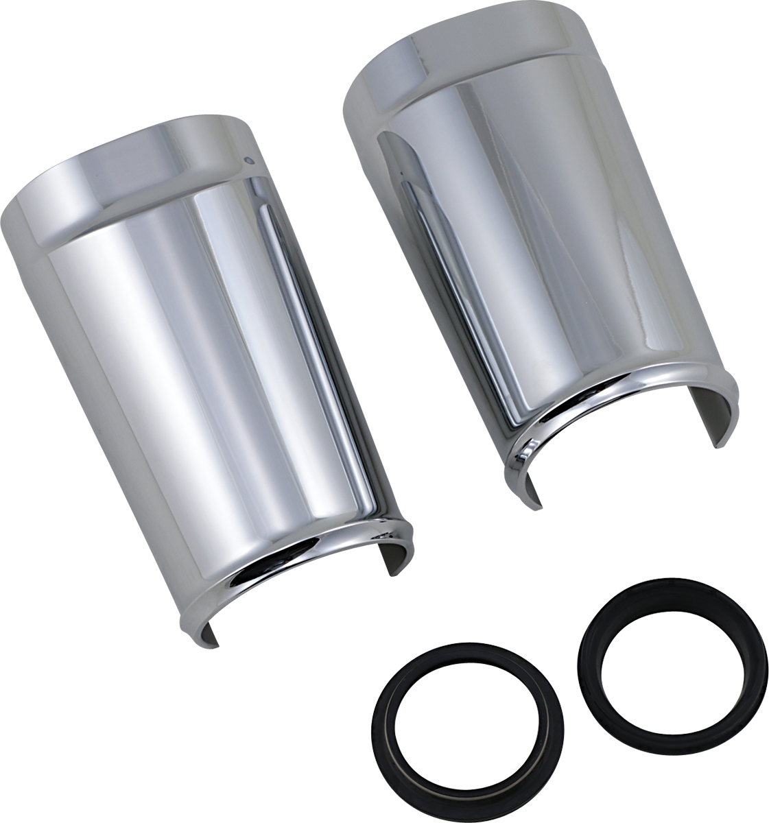 Cubierta de horquilla para neumáticos gruesos ARLEN NESS - Cromada 20-041