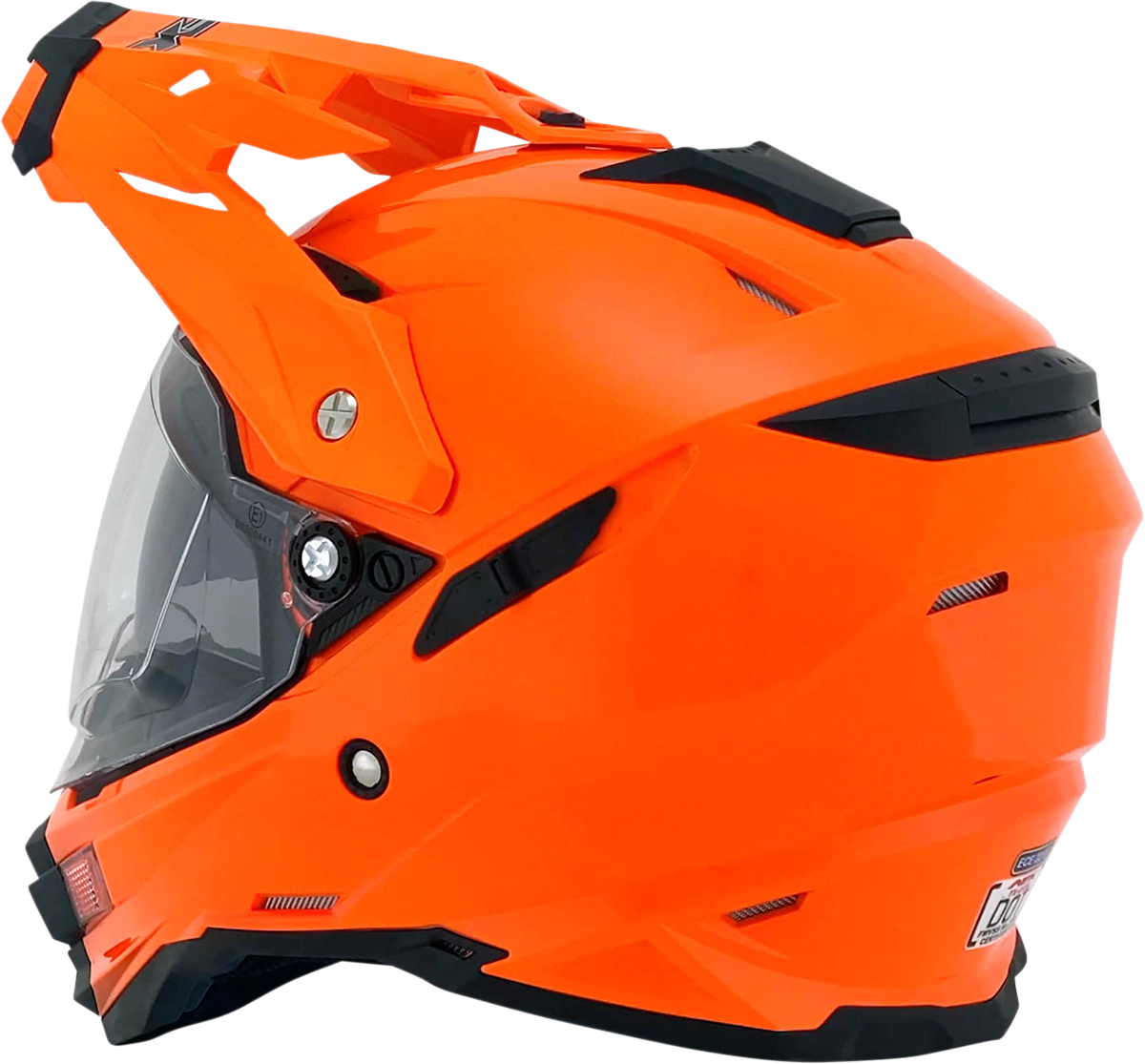 Casco de motocicleta AFX FX-41DS - Naranja de seguridad - XS 0110-3766