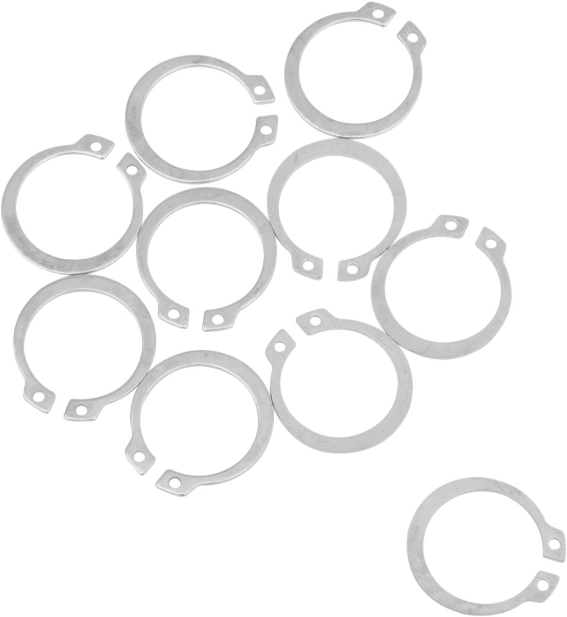 Anillo de retención MOOSE RACING - Paquete de 10 - Kawasaki/Suzuki 25-6008