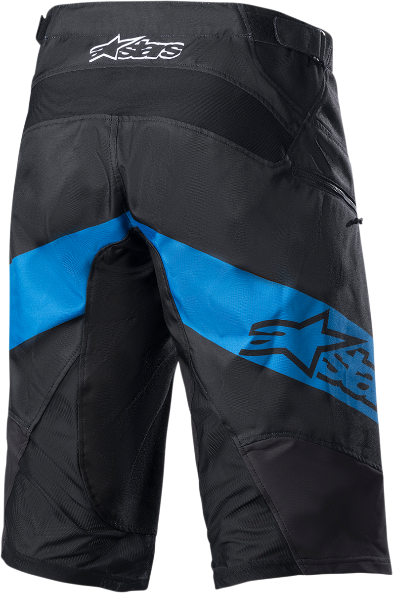 Pantalones cortos ALPINESTARS Racer - Negro/Azul - Talla 36 (EE. UU.) 1722919-1078-36