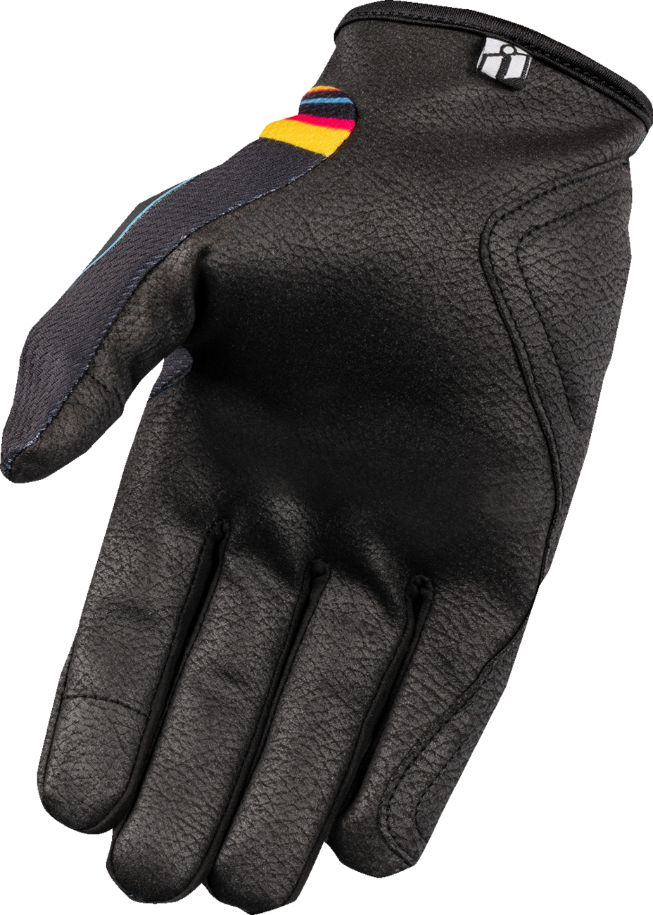 Guantes ICON Hooligan Lucky Lid™ - Negro - Mediano 3301-4642