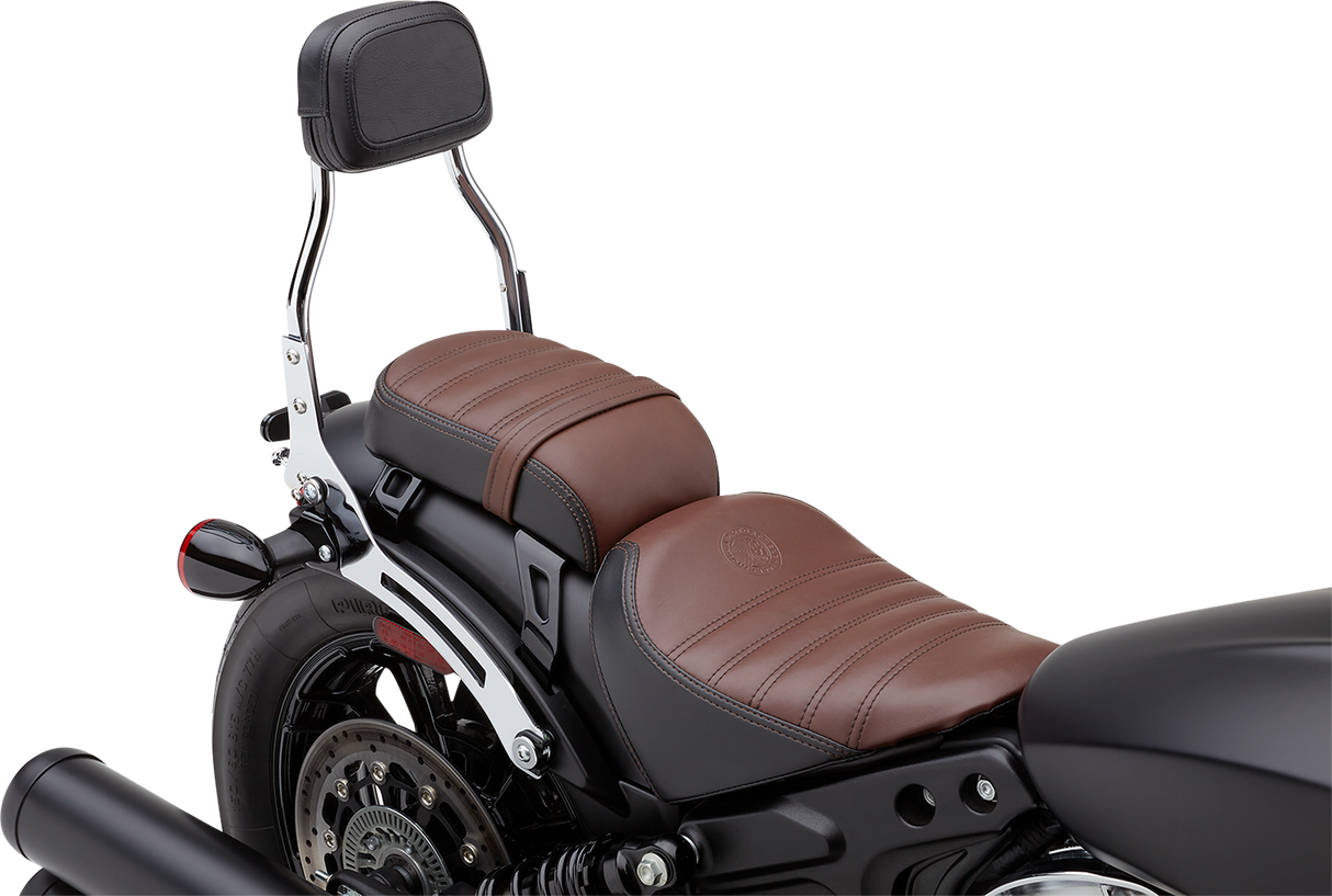 Respaldo desmontable COBRA - Mini - Cromado - Bobber 502-2015