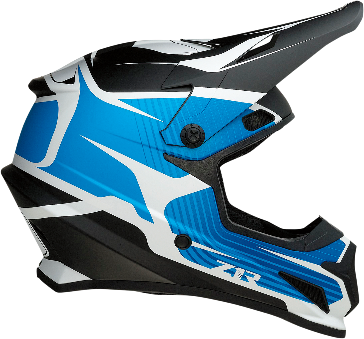 Casco de moto Z1R Rise - Llama - Azul - Pequeño 0110-7249