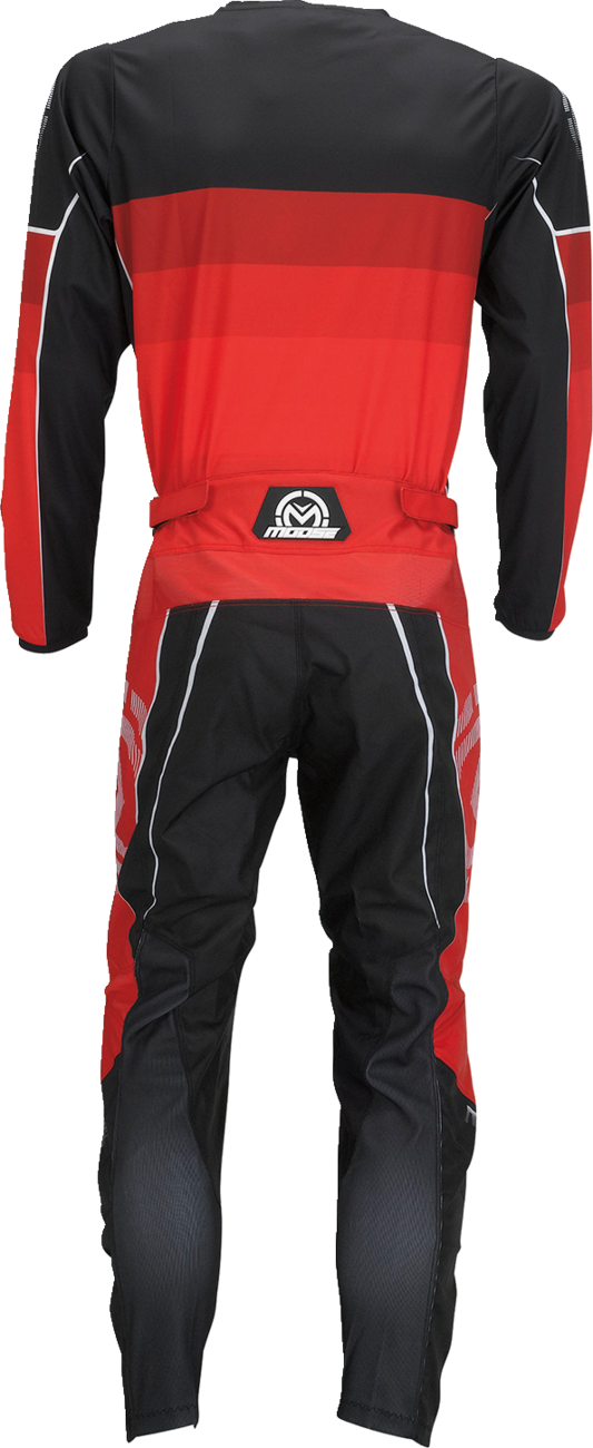 Pantalones MOOSE RACING Qualifier® - Rojo/Negro - 52 2901-10348