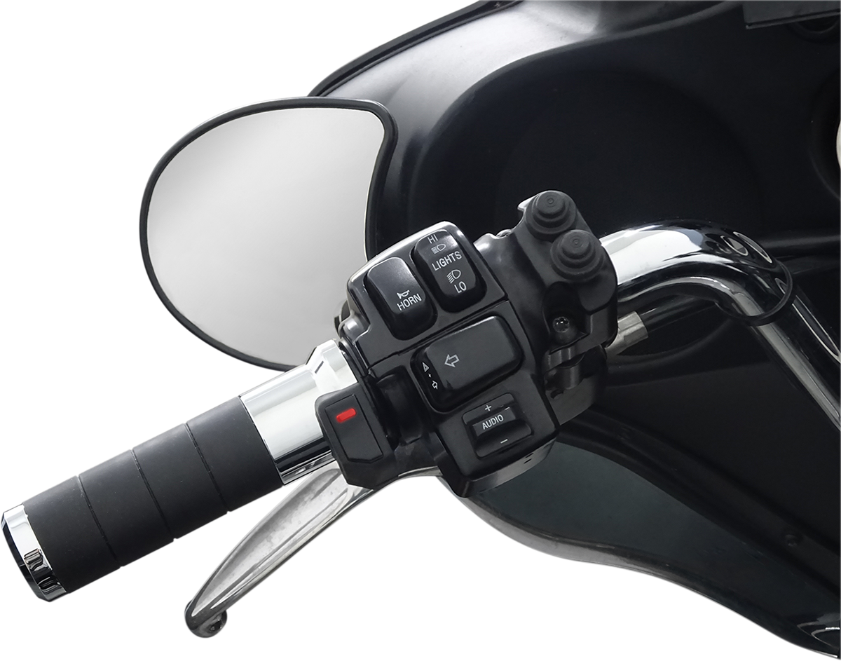 Puños KOSO NORTH AMERICA - Calefactables - Titan-X - 1" - Cromados AX068M00