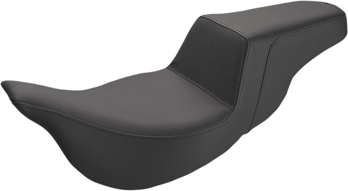 Asiento SADDLEMEN Step-Up - Gripper - Negro - FL '08-'23 808-07B-174EXT