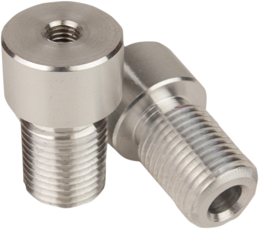 Adaptador DRIVEN RACING - Espejo - Extremo del manillar - Plateado - Halo DBEW-ADP-FZ