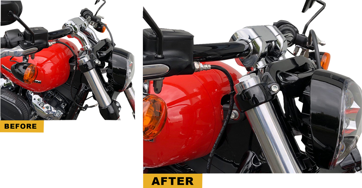 Elevadores KODLIN MOTORCYCLE - Inferiores - Negro K55117