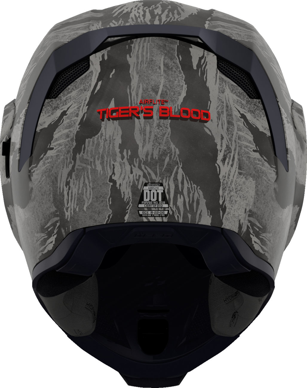 Casco ICON Airflite™ - Tiger's Blood - MIPS® - Gris - XS 0101-16240