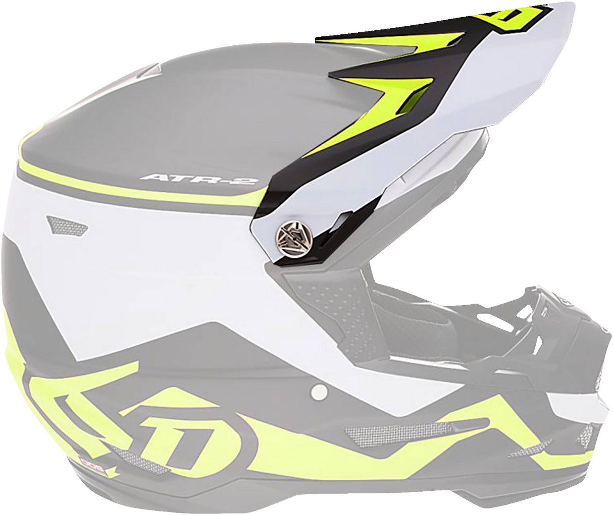 Visera 6D ATR-2 - Conducción - Amarillo neón 72-6097