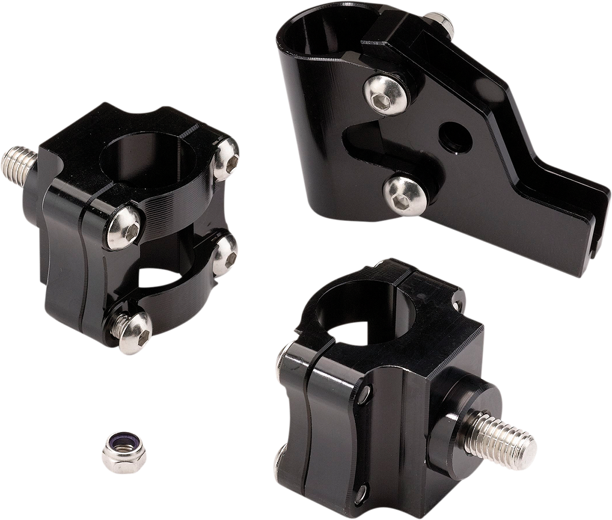 Manillar MOOSE RACING - Acero - PW 50 - Negro MK-PW-78