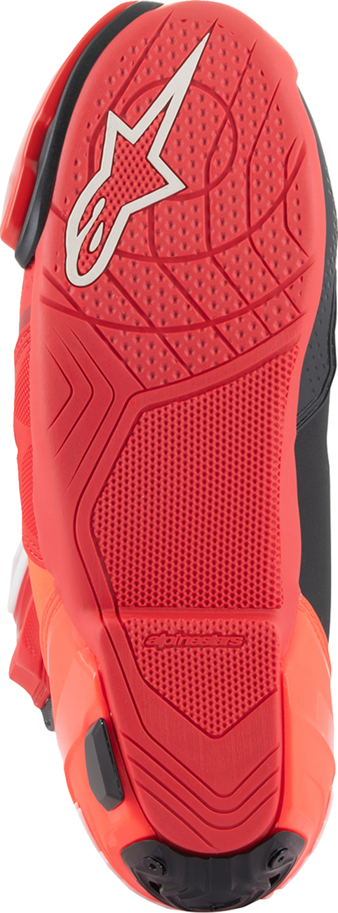 Botas ALPINESTARS Supertech R - Rojas - Talla 11.5 EE. UU. / 46 UE 2220021-3029-46