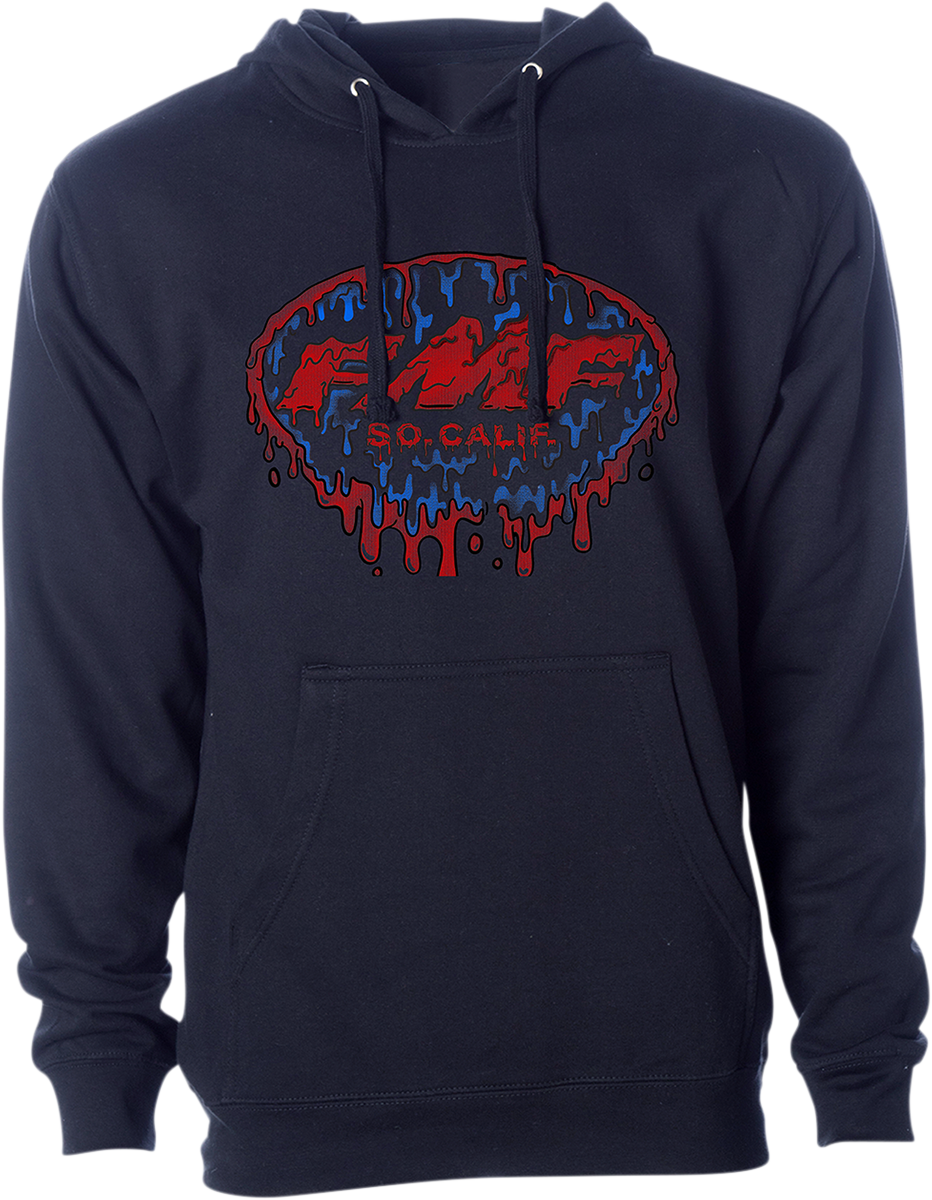 Sudadera con capucha FMF Drip - Azul marino - Mediana FA21121900NVMD 3050-5860