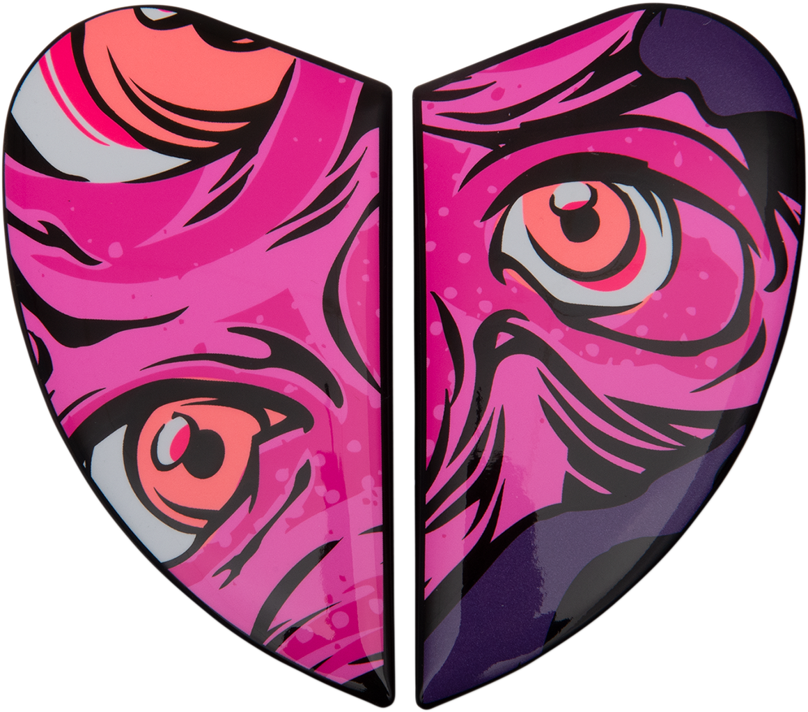 Placas laterales ICON Airform™ - Illuminatus - Rosa 0133-1233