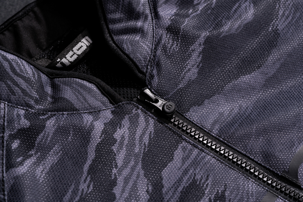 Chaqueta ICON Hooligan CE Tiger's Blood - Gris - Talla pequeña 2820-6159