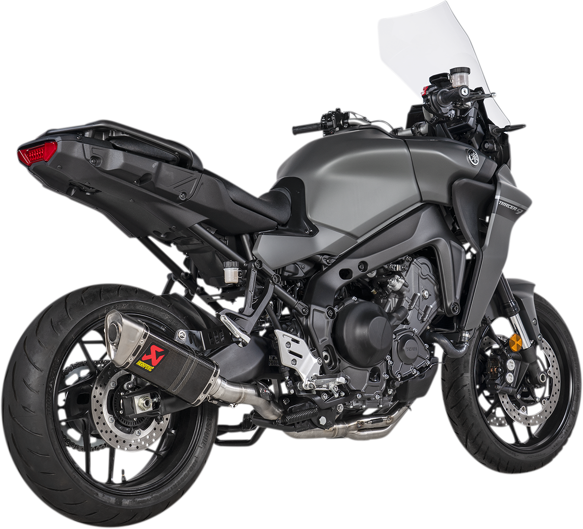 Escape Yamaha Tracer 9 GT 2021-2024, silenciador completo Akrapovic en fibra de carbono S-Y9R14-APC