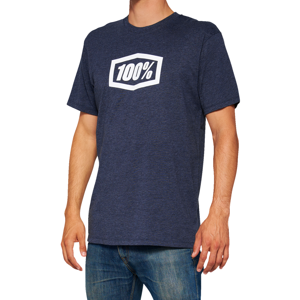 Camiseta 100% Icon - Azul marino - Talla mediana 20000-00046