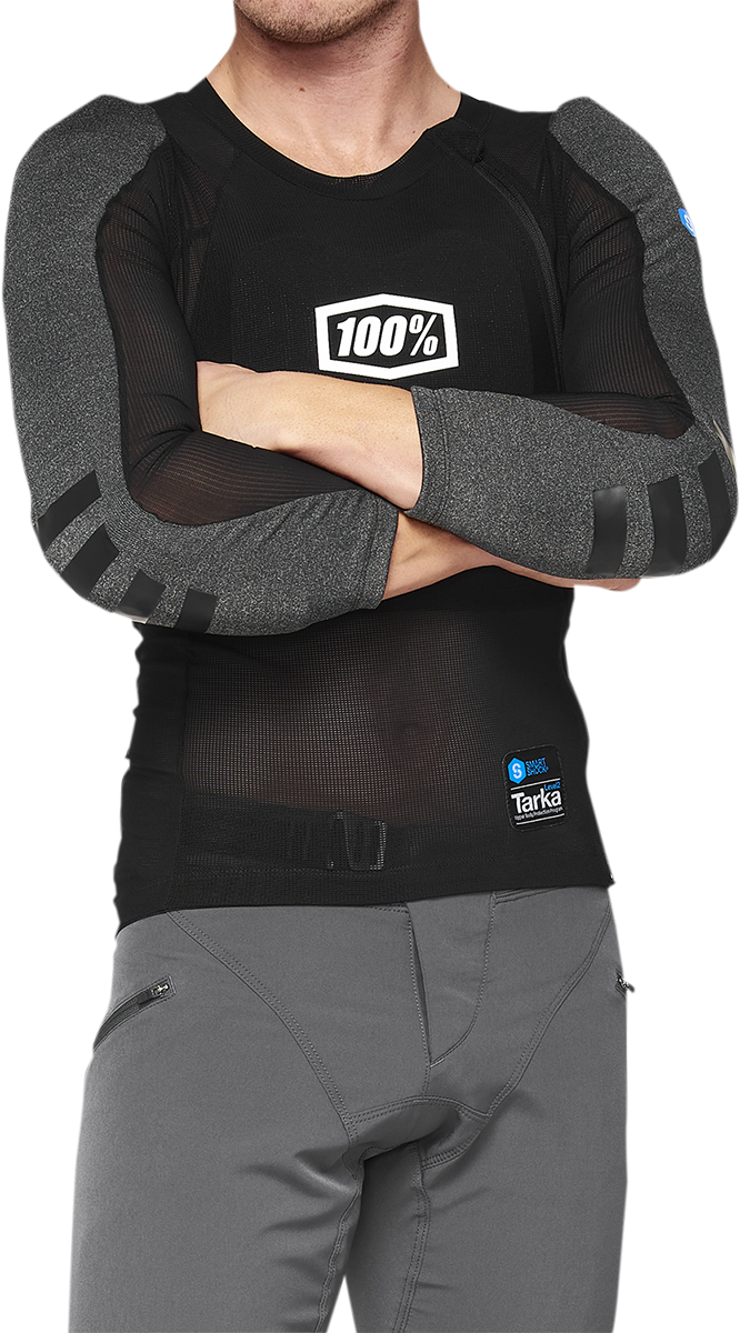 100% Tarka Guard - Manga larga - Negro - XL 70010-00004