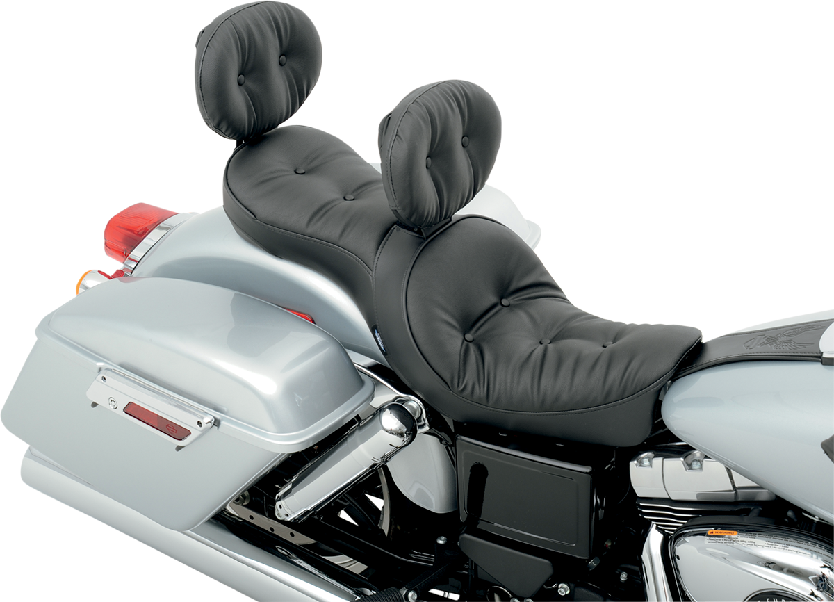DRAG SPECIALTIES EZ Glide II Respaldo tipo almohada SIN AJUSTE VERTICAL 0822-0189