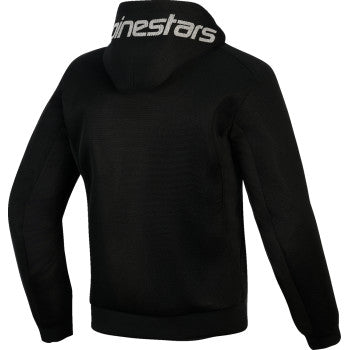 ALPINESTARS Chrome Super Airflow Hoodie - Black/Dark Gray/White - 4XL 4200226-102-4XL