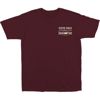 Camiseta icónica FMF - Granate - Talla pequeña FA23118910MARSM