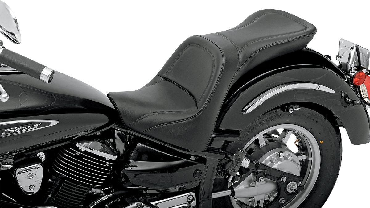 Asiento SADDLEMEN - Explorer - sin respaldo - Cosido - Negro - XVS1100 1999-2009 Y3150JS