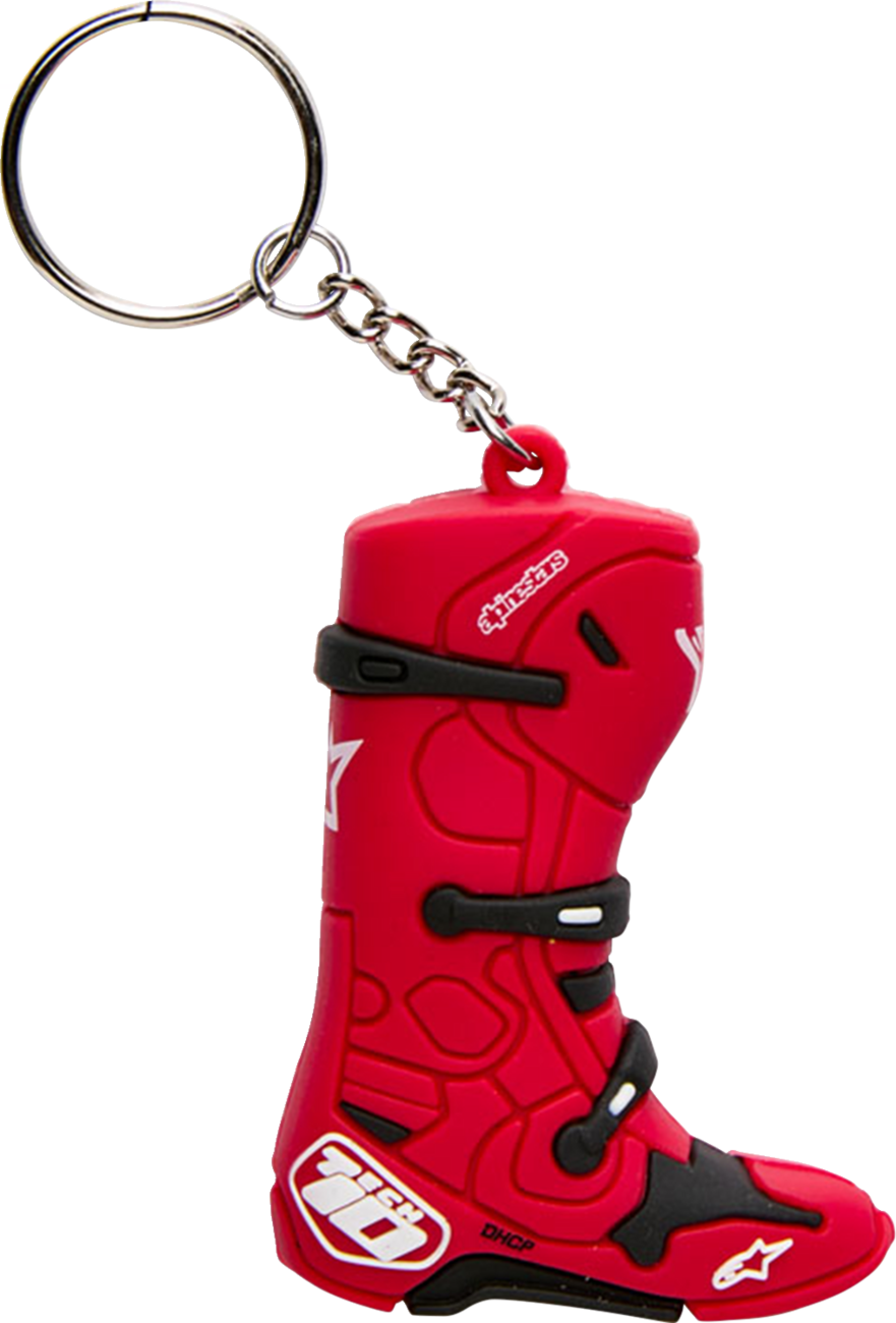 Llavero ALPINESTARS - Maletero Tech 10 - Rojo 12309400030OS