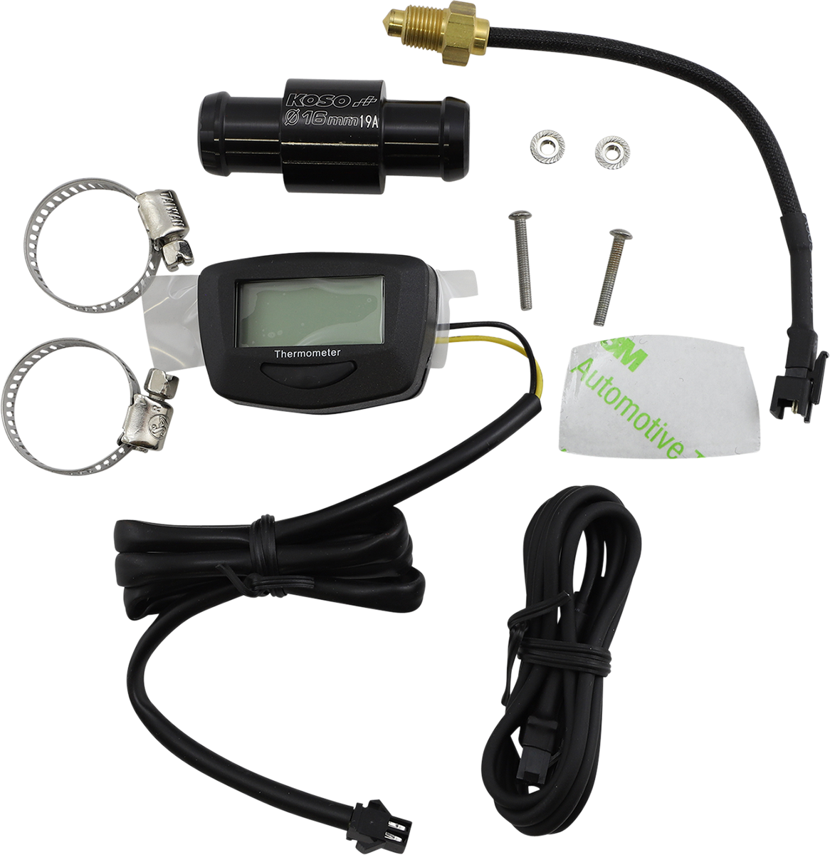 Medidor de temperatura de agua Proton KOSO NORTH AMERICA - Con adaptador de 16 mm BA074200-16