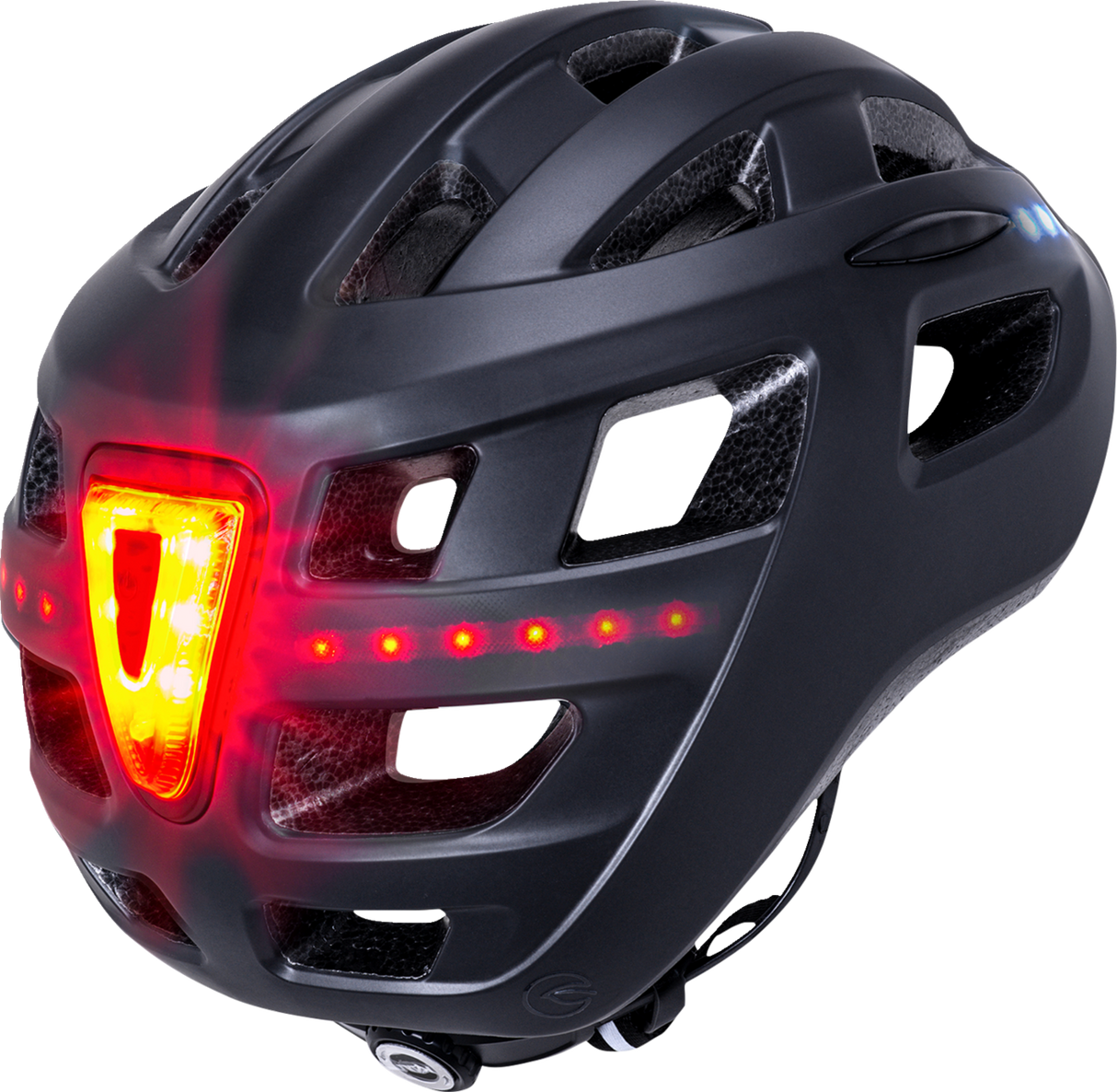 Casco de bicicleta KALI con iluminación central - Negro mate - L/XL 0250521217