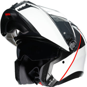 Casco de moto AGV Tourmodular - Balance - Blanco/Gris/Rojo - XL 211251F2OY00215