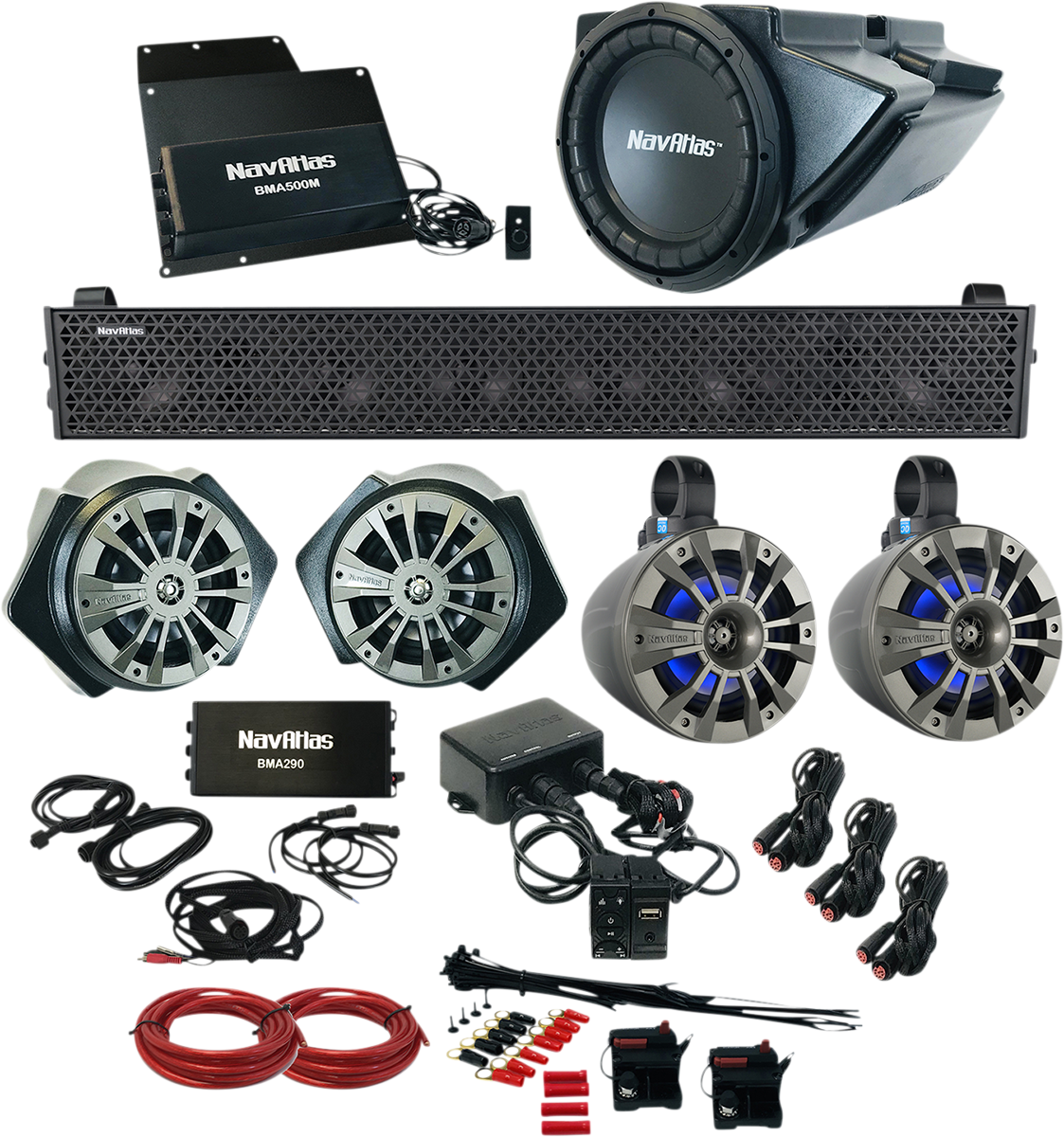 Kit de audio NAVATLAS - Zona 5 - RZR RZR2ZONE5