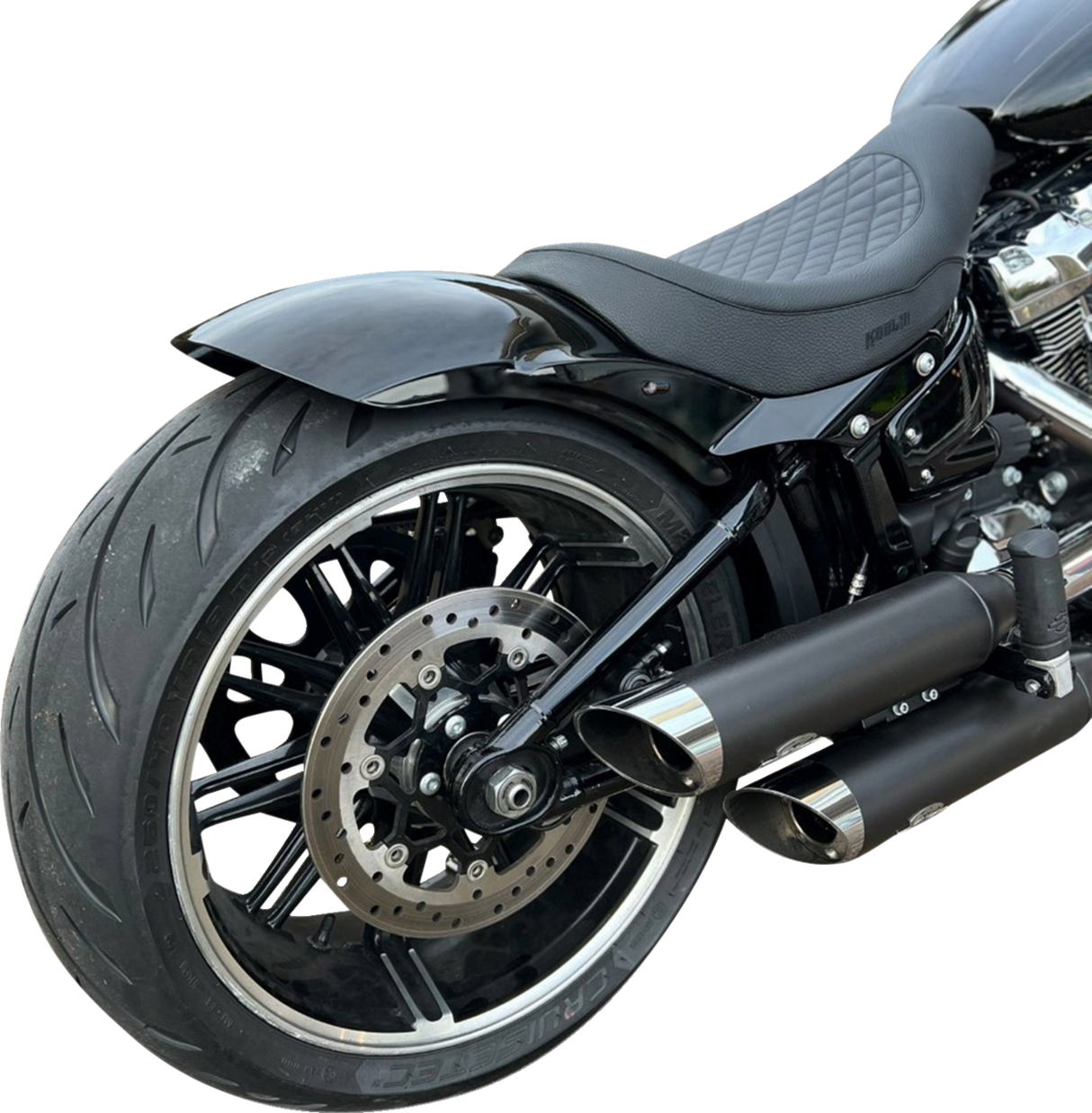 Asiento KODLIN MOTOCICLETA - Solo - Negro - M8 K59662-S