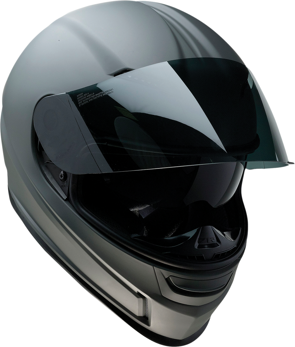 Casco de motocicleta Z1R Jackal - Gris imprimación - Ahumado - 3XL 0101-14005