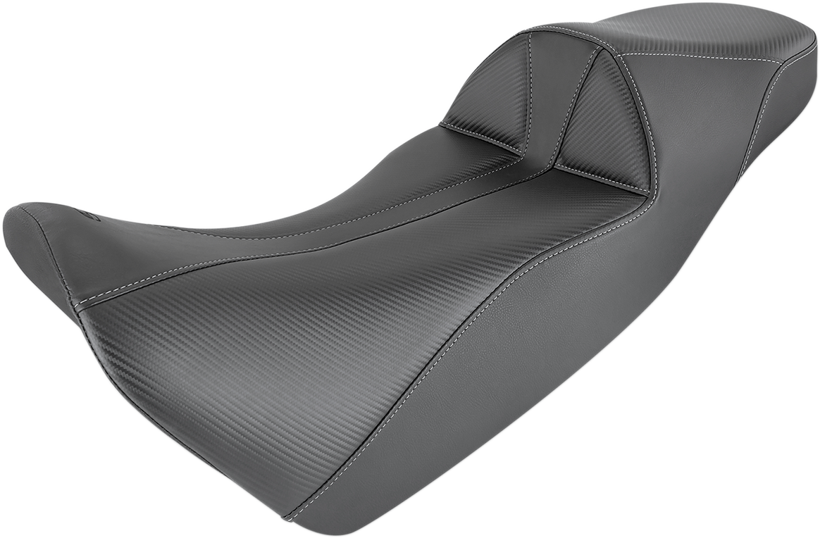 Asiento SADDLEMEN Adventure Tour - Monobloque - Estándar - Cosido - Negro - Africa Twin 0810-H048