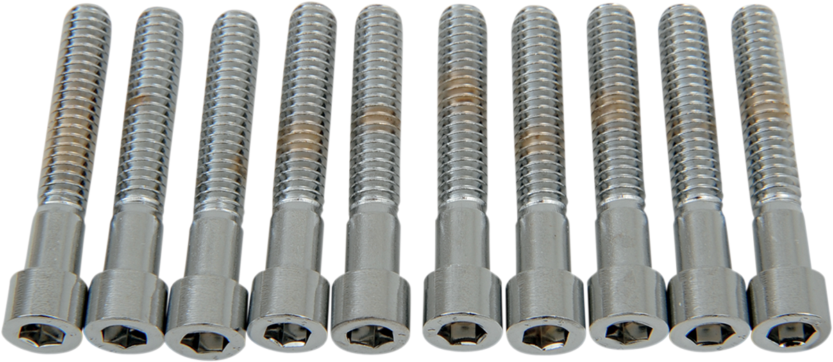 Pernos DRAG SPECIALTIES - Cabeza hueca - Lisos - 1/4-20 x 1-1/2" MPB183S