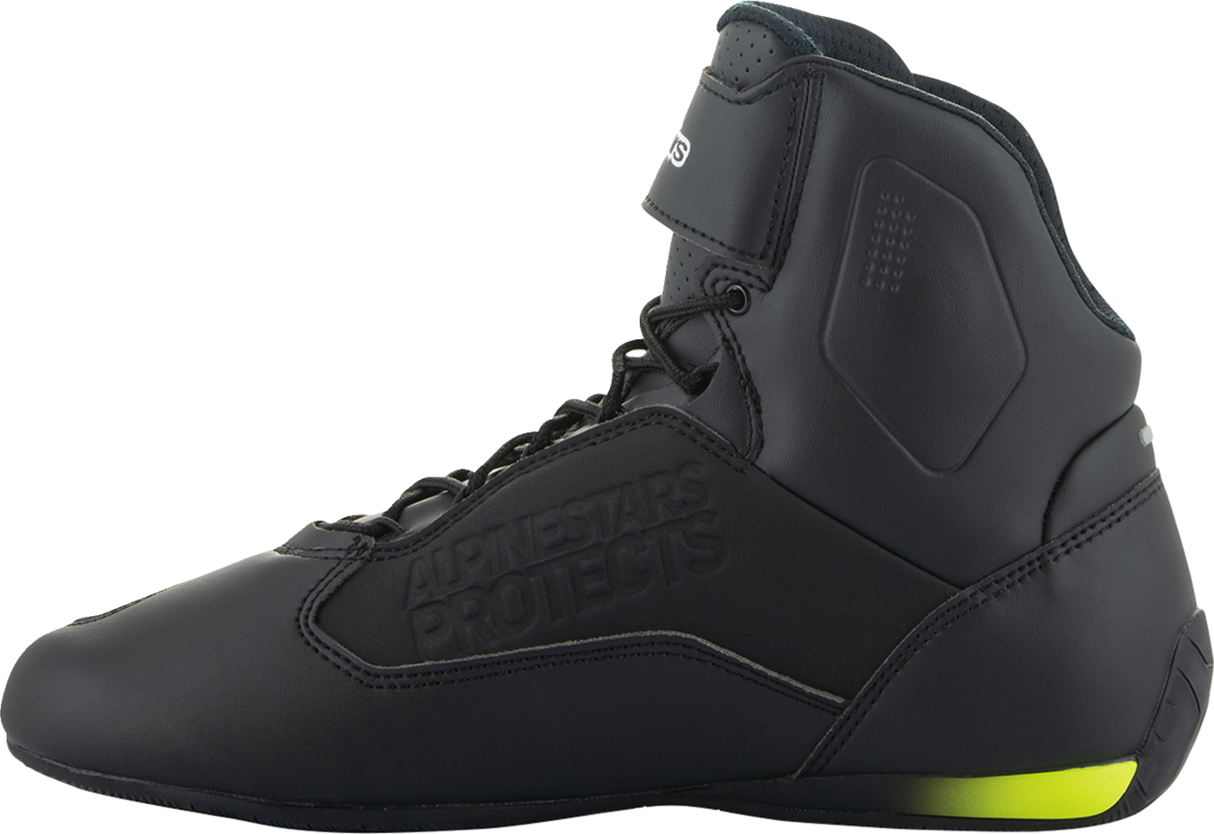 Zapatillas ALPINESTARS Faster-3 - Negro/Amarillo - Talla 9.5 (EE. UU.) 2510219-155-9.5