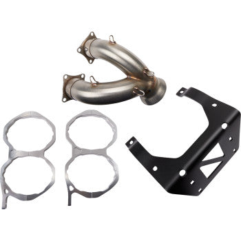 TRINITY RACING Stainless Steel Slip-On Mufflers Maverick X3 2020-2023 TR-4160S-SS