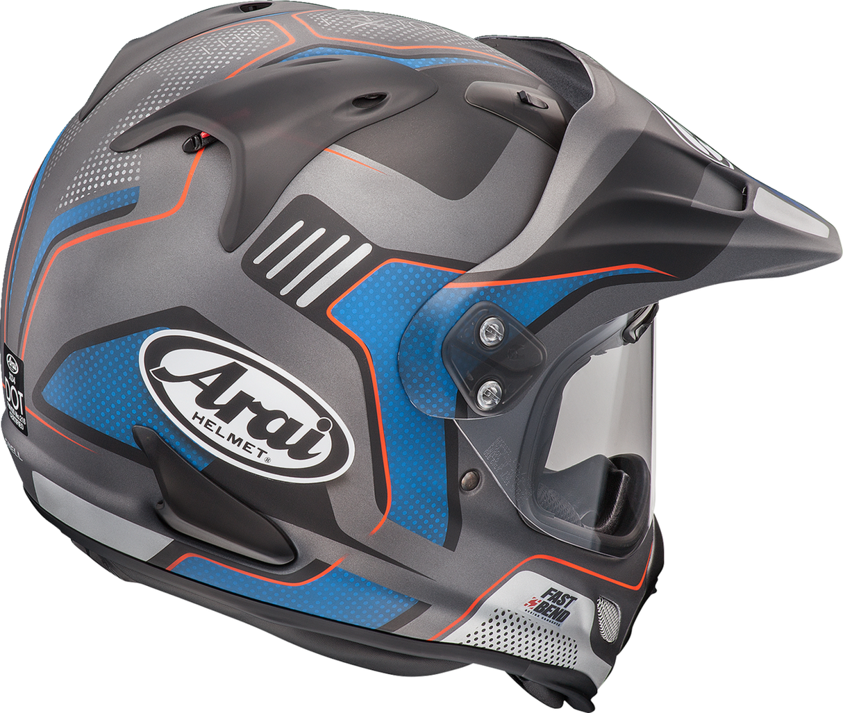 Casco de motocicleta ARAI XD-4 - Vision - Negro escarchado - XL 0140-0177