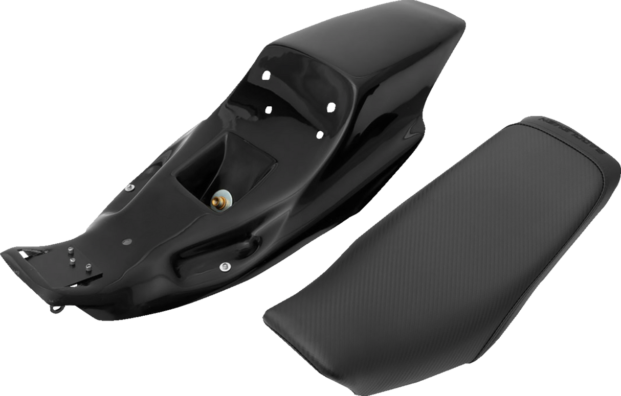 Kit de asiento Eliminator de SADDLEMEN - Fibra de carbono - XL '04-'20 Z4282