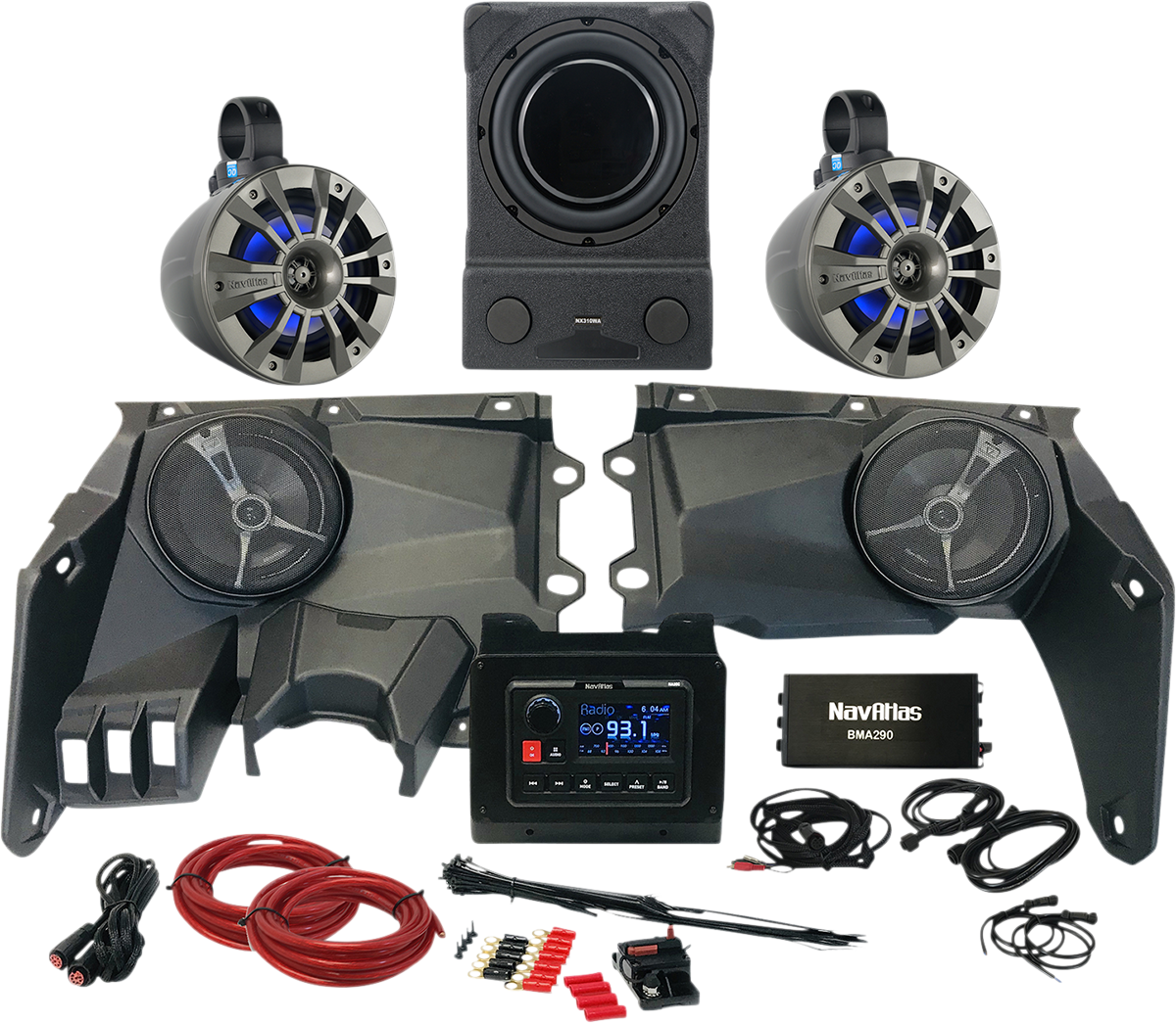Kit de audio NAVATLAS - Zona 4 - X3 X35ZONE4