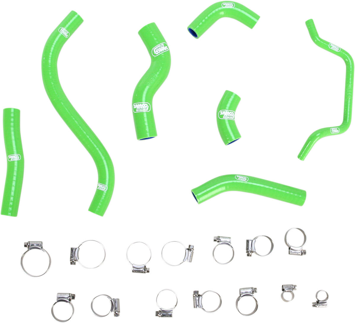 Kit de mangueras de radiador MOOSE RACING - Verde - Kawasaki KX450F 2012-2015 TCSKAW-59-GR
