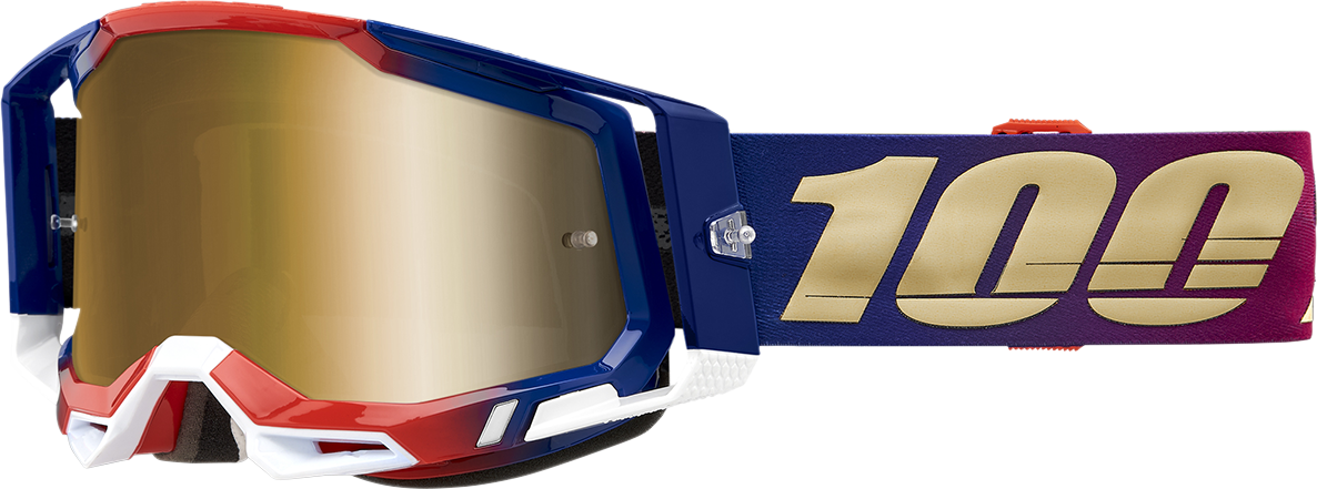 Gafas 100% Racecraft 2 - United - Oro auténtico 50010-00009