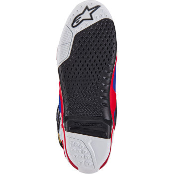 Botas ALPINESTARS Union Tech 10 - Rojo/Blanco/Azul - Talla 9 de EE. UU. 2010020-3372-9