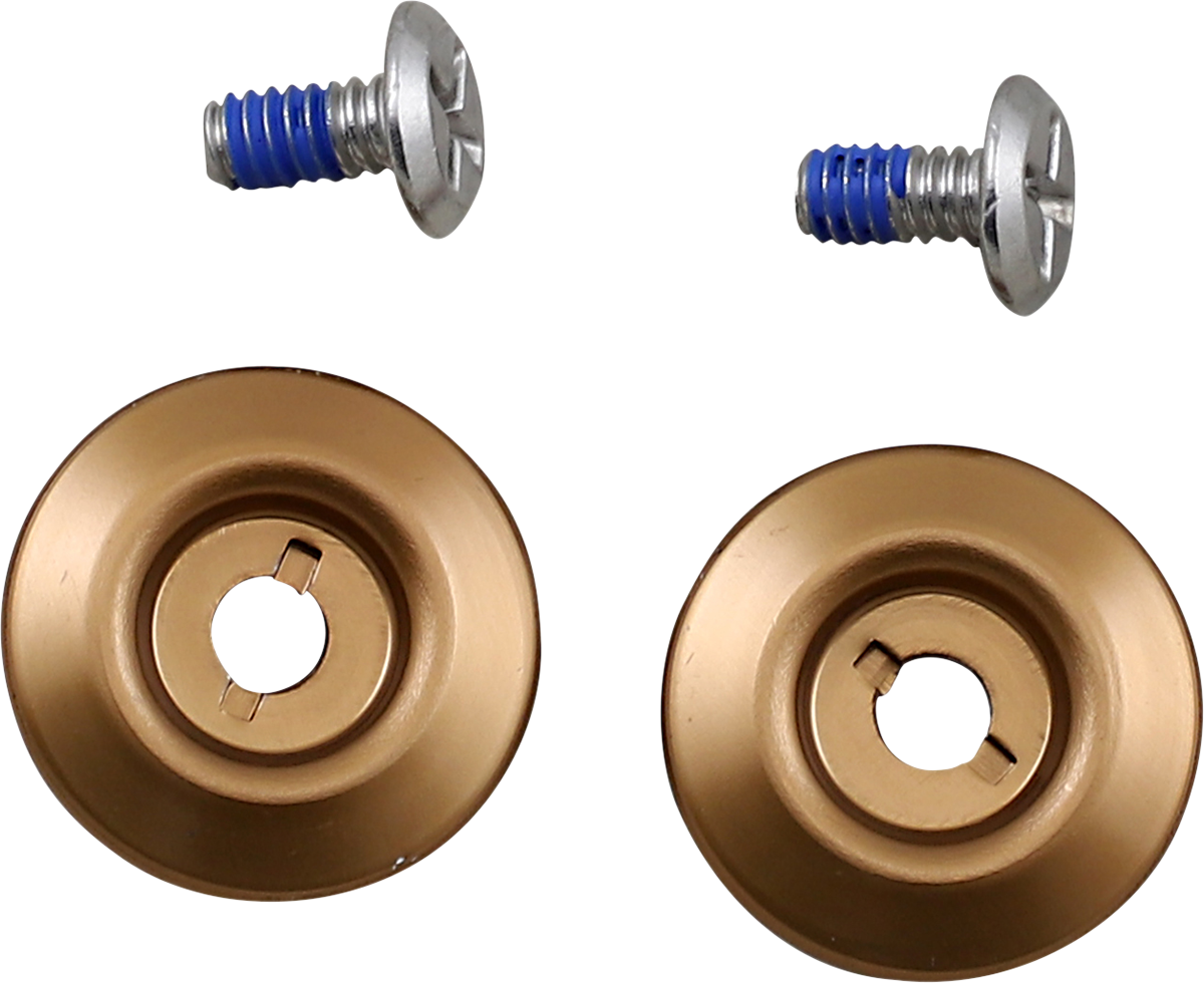 Kit de herrajes BILTWELL Gen 2 - Tornillo de acero inoxidable - Placa base de bronce 0034-150-69