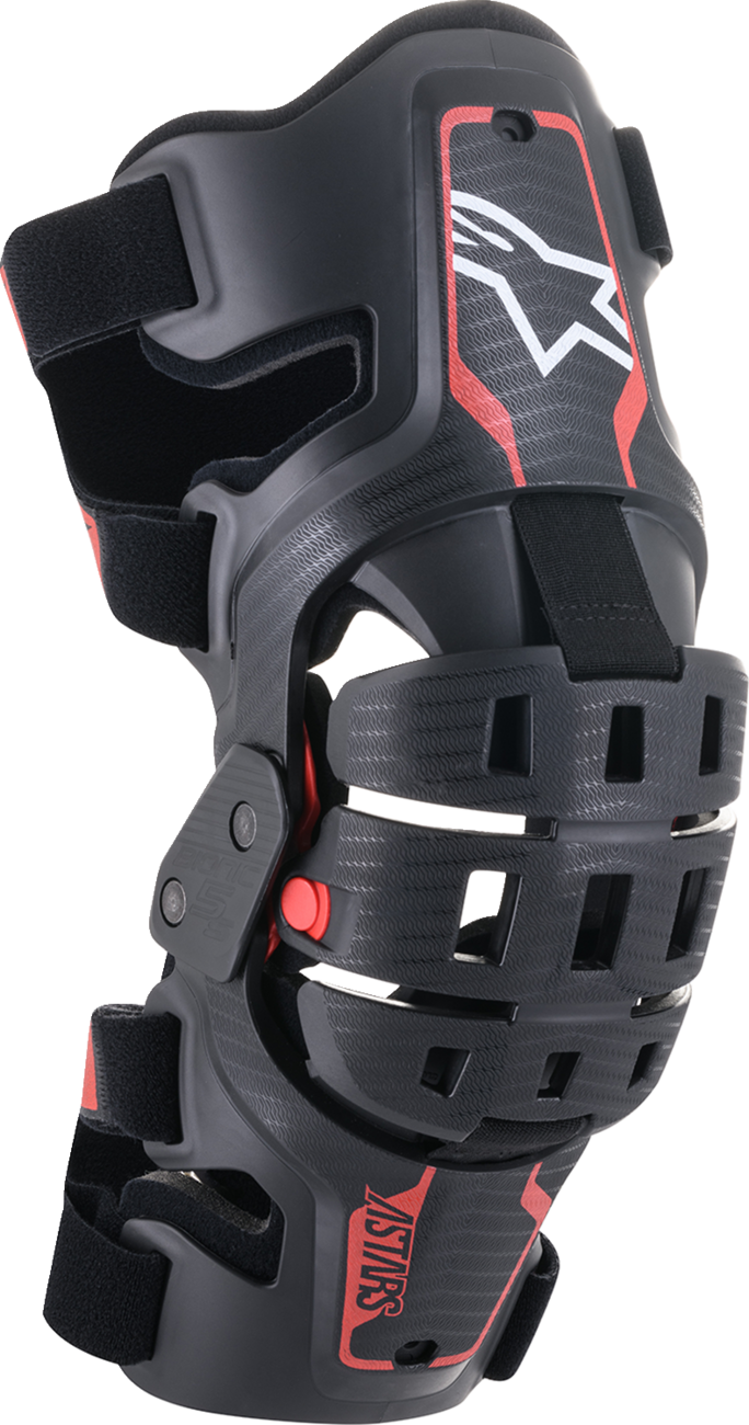 Rodilleras ALPINESTARS Youth Bionic 5S - Negro/Rojo 6540520-13
