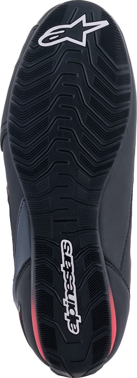 Zapatillas ALPINESTARS Faster-3 Rideknit® - Negro/Rojo/Amarillo - Talla 14 de EE. UU. 251031913614
