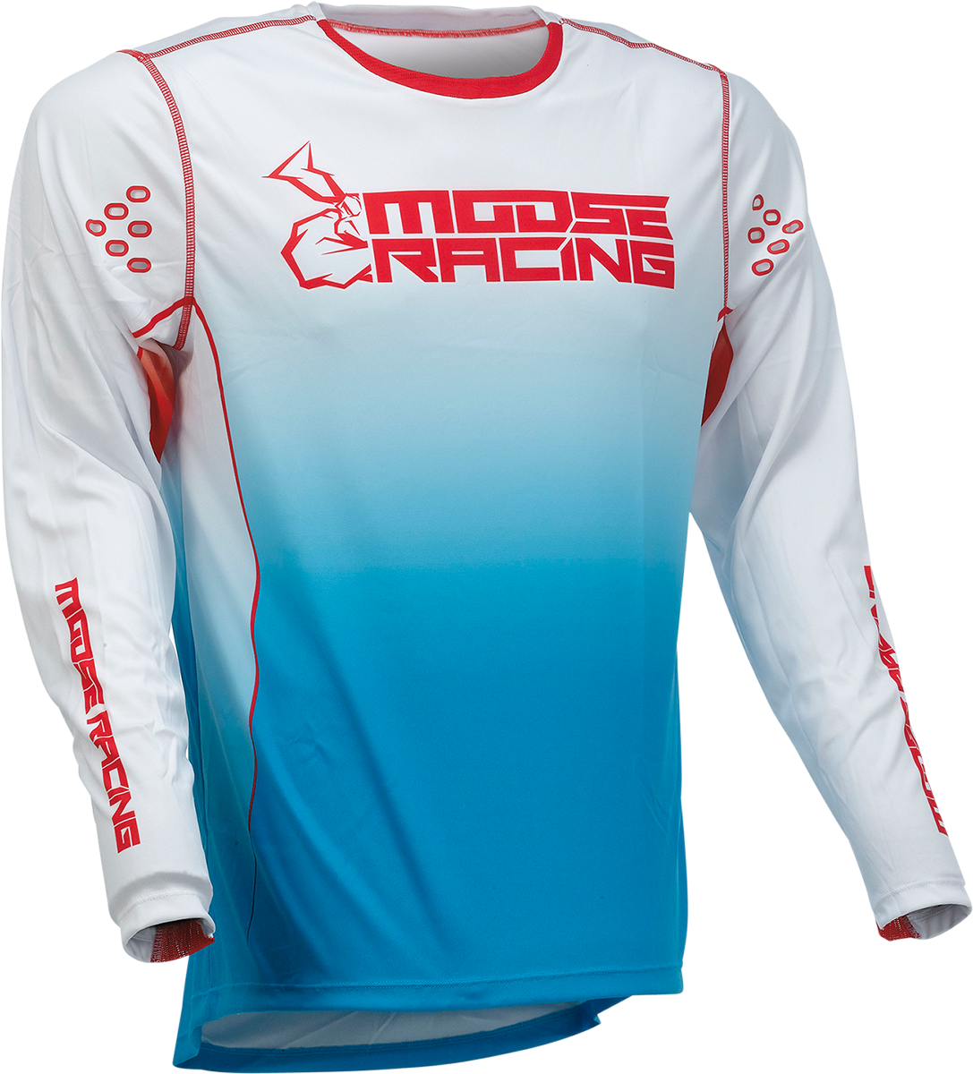 Camiseta Agroid de MOOSE RACING - Rojo/Blanco/Azul - XL 2910-6991