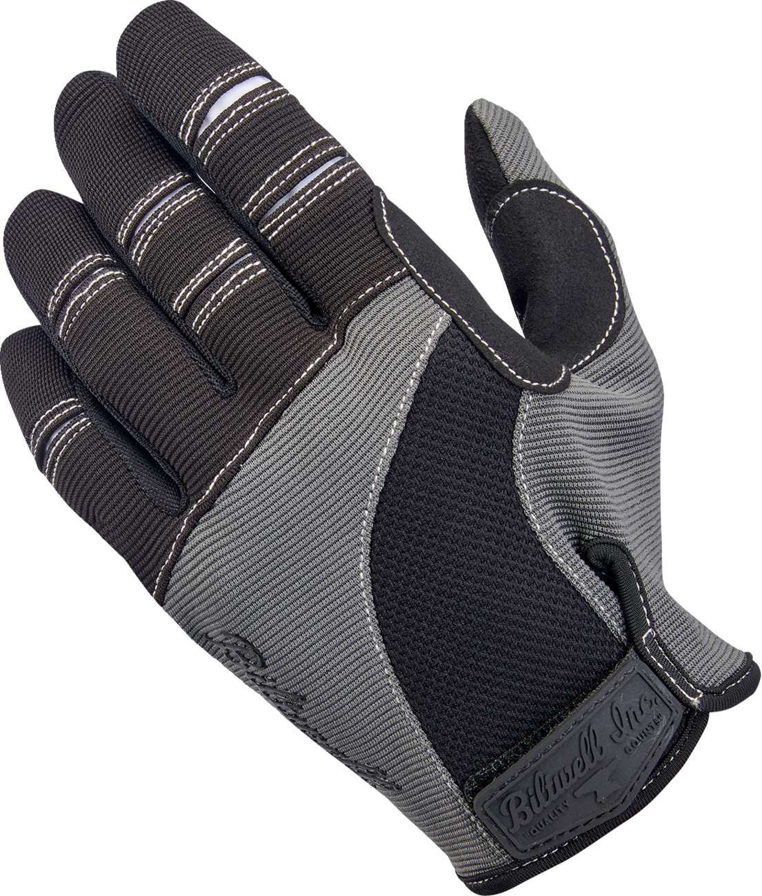 Guantes de moto BILTWELL - Gris/Negro - Pequeños 1501-1101-002