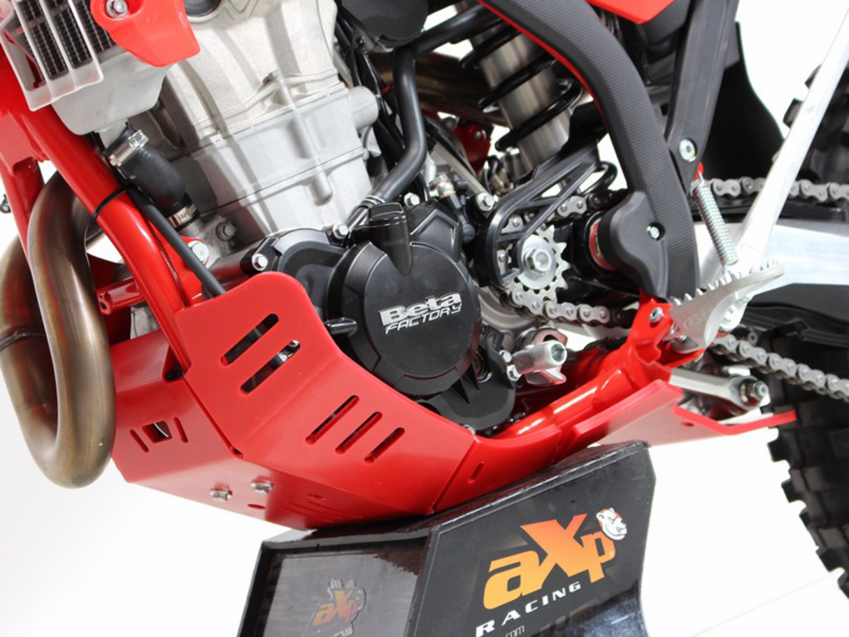 Placa de protección AXP RACING Xtrem - Roja - Beta 2023 AX1684