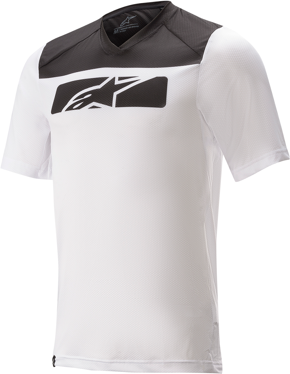 Maillot ALPINESTARS Drop 4.0 - Manga corta - Blanco/Negro - Talla M 1766220-21-MD